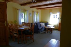 Χώρος καθιστικού στο No.5 - Ferienwohnung Schkade