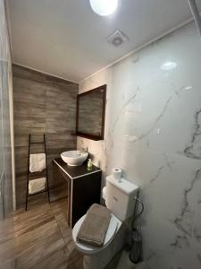 Kúpeľňa v ubytovaní Papyrus City Centre Apartments + 37 fotografií