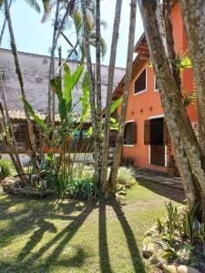 Zahrada ubytování Villa dos Pássaros Paraty Hospedagem