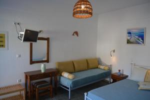 Posezení v ubytování Klados Studios & Apartments