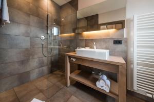 Kúpeľňa v ubytovaní Boutiquehotel Minigolf
