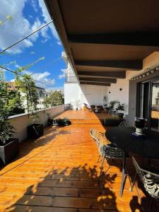 Stunning 1BD flat with 50m2 terrace in the city center