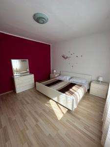 Postel nebo postele na pokoji v ubytování House Mirka