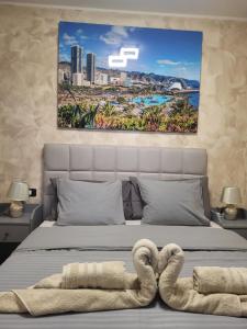 Postel nebo postele na pokoji v ubytování MaraVillas de Tenerife II