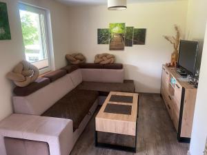 TV/trung tâm giải trí tại Nasz Dom Pilchy