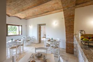 Posezení v ubytování B&B Podere Curtatone