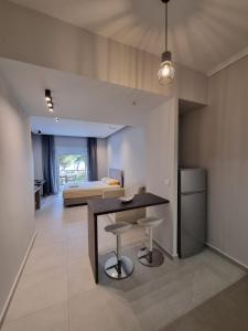 Kuchyň nebo kuchyňský kout v ubytování Estrella Rooms