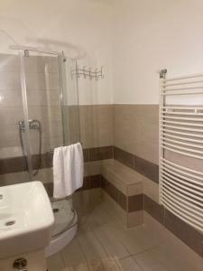 Kúpeľňa v ubytovaní Cédrus apartman