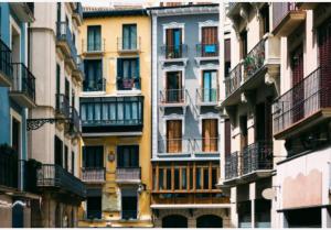 Budova, kde se apartmán nachází