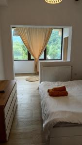 Postel nebo postele na pokoji v ubytování Casa colț de rai