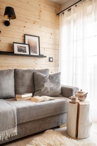 Posedenie v ubytovaní Mountain Base - Dwupoziomowy apartament "Przy lesie II" z prywatnym jacuzzi w Kościelisku