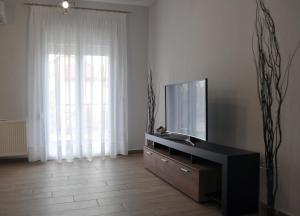 TV a/nebo společenská místnost v ubytování Thea Home