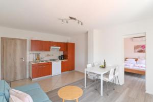 Kuchyň nebo kuchyňský kout v ubytování Apartments Basic Sveti Anton 88
