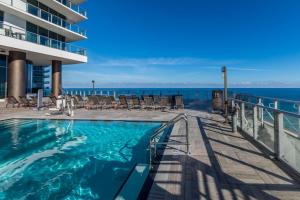 a swimming pool on the deck of a hotel at Heaven Resort - 2BDR BEACH HOME WITH OCEAN VIEW HOLLYWOOD! in Hollywood +55 photos