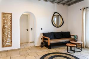 Posezení v ubytování Aurora Mykonos Villas