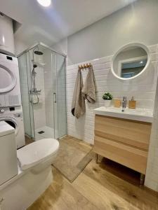 Koupelna v ubytování Apartamento céntrico Pontevedra