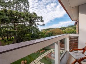 Uma varanda ou terraço em Delle Alpi 310B - Ao lado da roda-gigante