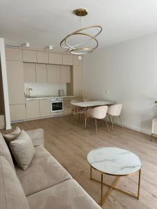 Kuchyňa alebo kuchynka v ubytovaní Apartament Iława