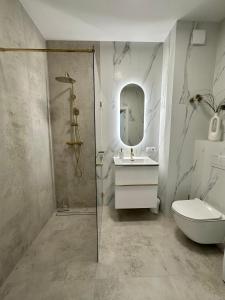 Kúpeľňa v ubytovaní Apartament Iława