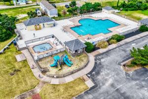 an overhead view of a house with a swimming pool at Tuna #21A-CAC in Buxton