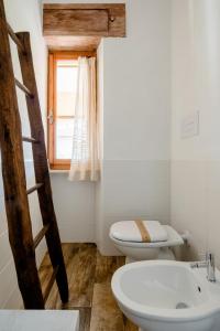 Koupelna v ubytování Maremmano BnB