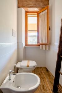 Koupelna v ubytování Maremmano BnB