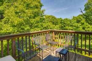 Balkón nebo terasa v ubytování Wintergreen Resort Vacation Rental with Pool Access!