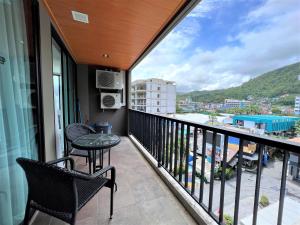 Balkón nebo terasa v ubytování 1 bed Corner apartment in Kata - Grand Kata VIP