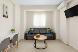 Posezení v ubytování V Luxury Apartments with Pool