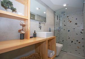 A bathroom at Casa D' Amore