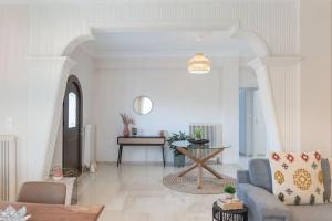 Posezení v ubytování Katofli Slow Living