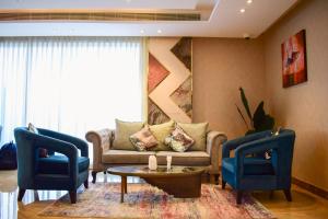 Khu vực ghế ngồi tại The Secure Inn Hotel Muscat