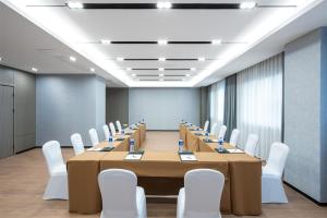 A área empresarial e/ ou a sala de conferências de Wanda Yi Hotel Wuxi