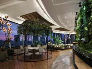 Zahrada ubytování Wanda Yi Hotel Wuxi