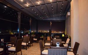 Khu vực ghế ngồi tại The Secure Inn Hotel Muscat
