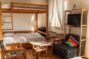 Posteľ alebo postele v izbe v ubytovaní ZAKOHOME- Apartamenty Kościelisko Centrum