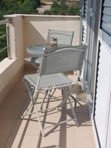 Balkón nebo terasa v ubytování Apartment Dario