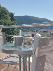 Nespecifikovaný výhled na hory nebo výhled na hory při pohledu z apartmánu