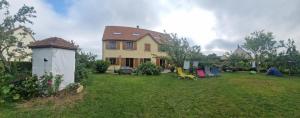 Zahrada ubytování L'auberge d'authie