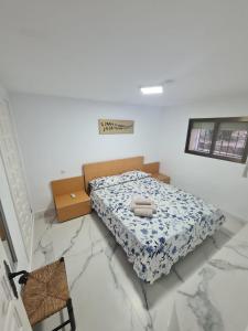 Cama ou camas em um quarto em Villa Diana para 8 personas