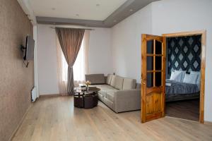 Χώρος καθιστικού στο VN Hotel Vanadzor