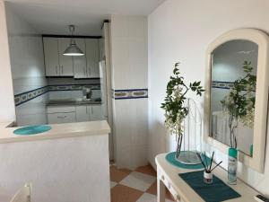 Koupelna v ubytování Apartamento con terraza y piscina - Todoholiday