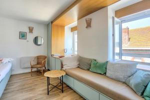 Posedenie v ubytovaní La Florette - Studio vue mer