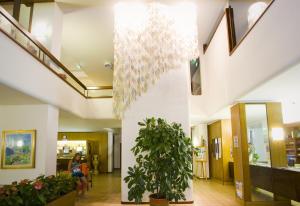 The lobby or reception area at Hotel Metropol