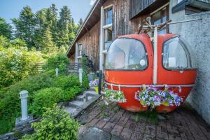 Vonkajšia záhrada v ubytovaní Gîte Le Jorat - Studio