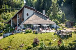 Vonkajšia záhrada v ubytovaní Gîte Le Jorat - Studio