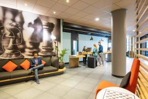 Posezení v ubytování ibis Hotel Brussels off Grand'Place