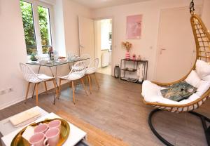 Χώρος καθιστικού στο Le Nid Cosy - En plein coeur de Sélestat