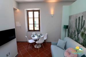 Χώρος καθιστικού στο Maremma Holidays -Residenza Olesià