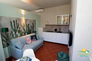 Η κουζίνα ή μικρή κουζίνα στο Maremma Holidays -Residenza Olesià